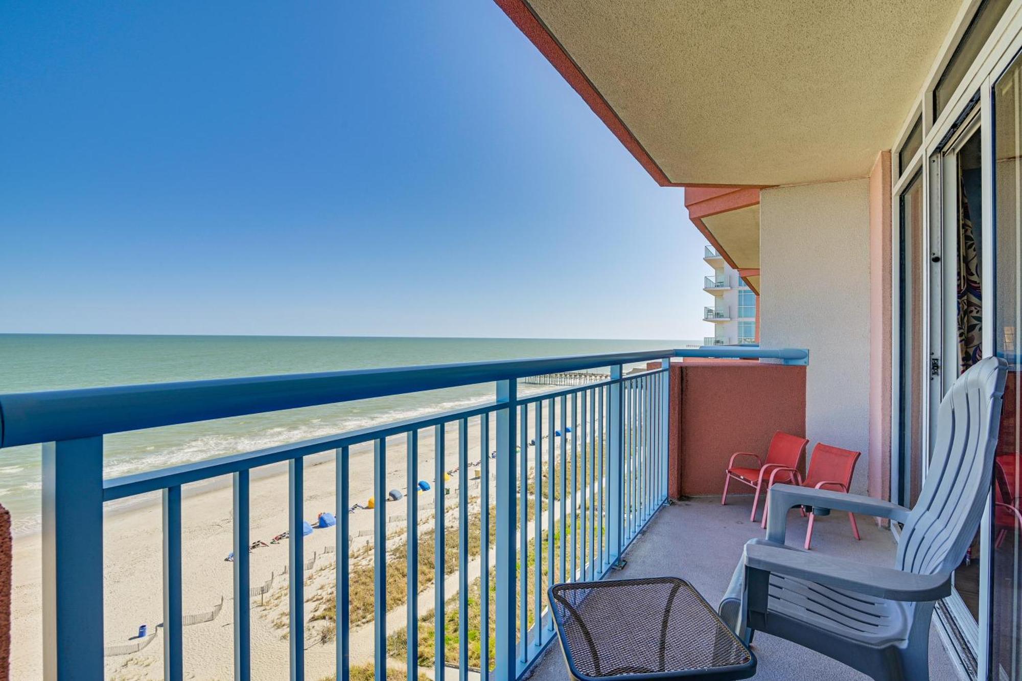 Beachy Condo With Pool Access And Steps To Boardwalk! เมอร์เทิลบีช ภายนอก รูปภาพ